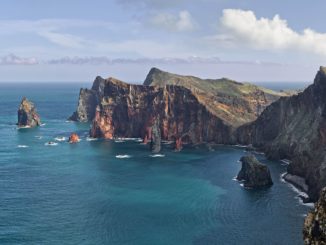Ponta de São Lourenço, Madeira, Portugal. Blickrichtung Nord Nord Ost.